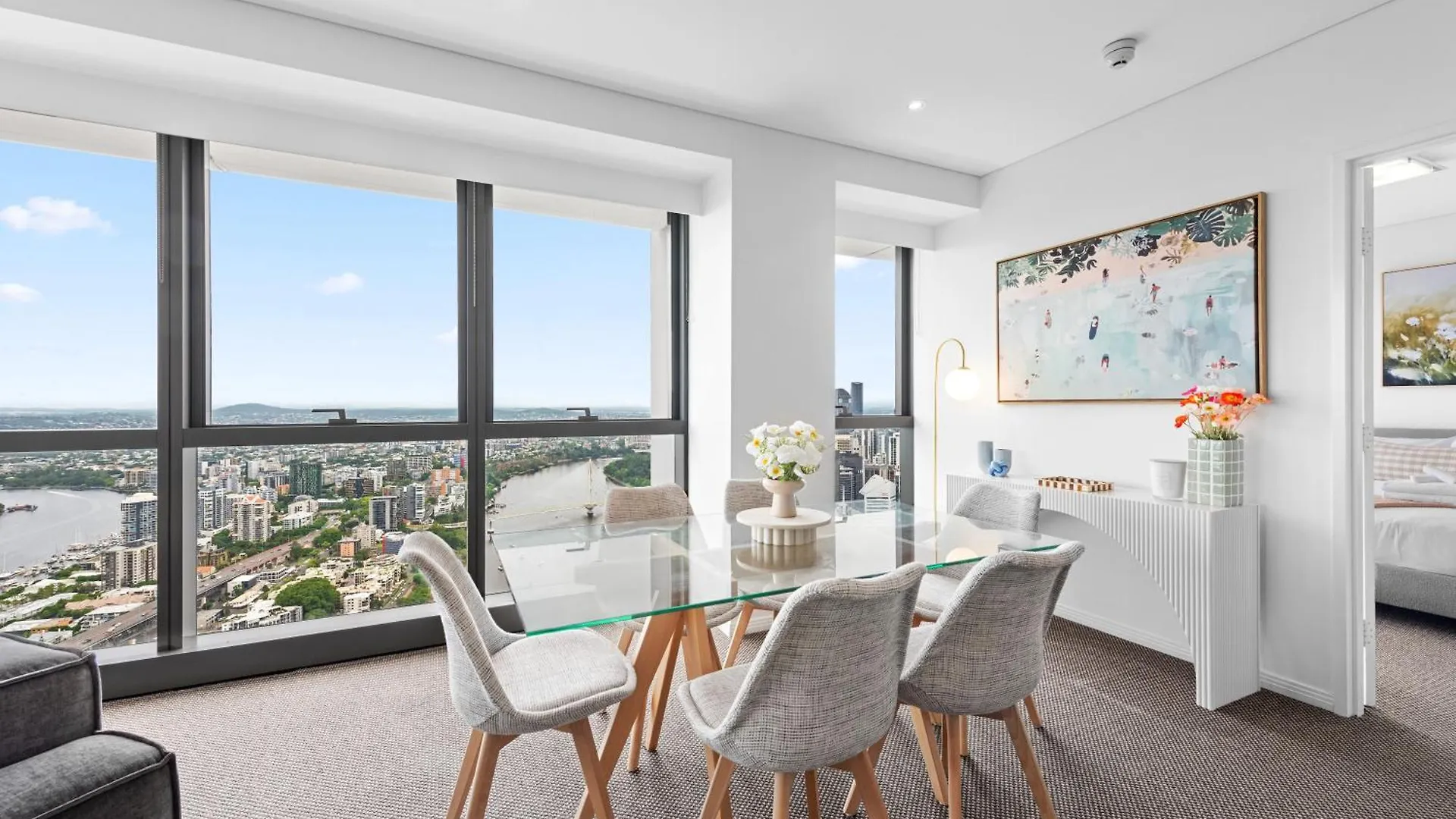 Altitude Suite 2Br - Stunning Views, Pool & Parking Brisbane Apartmán